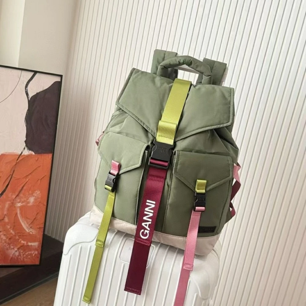 Luxury Re-Tech Backpack Women  - Canvas Backpack Casual recension och pris