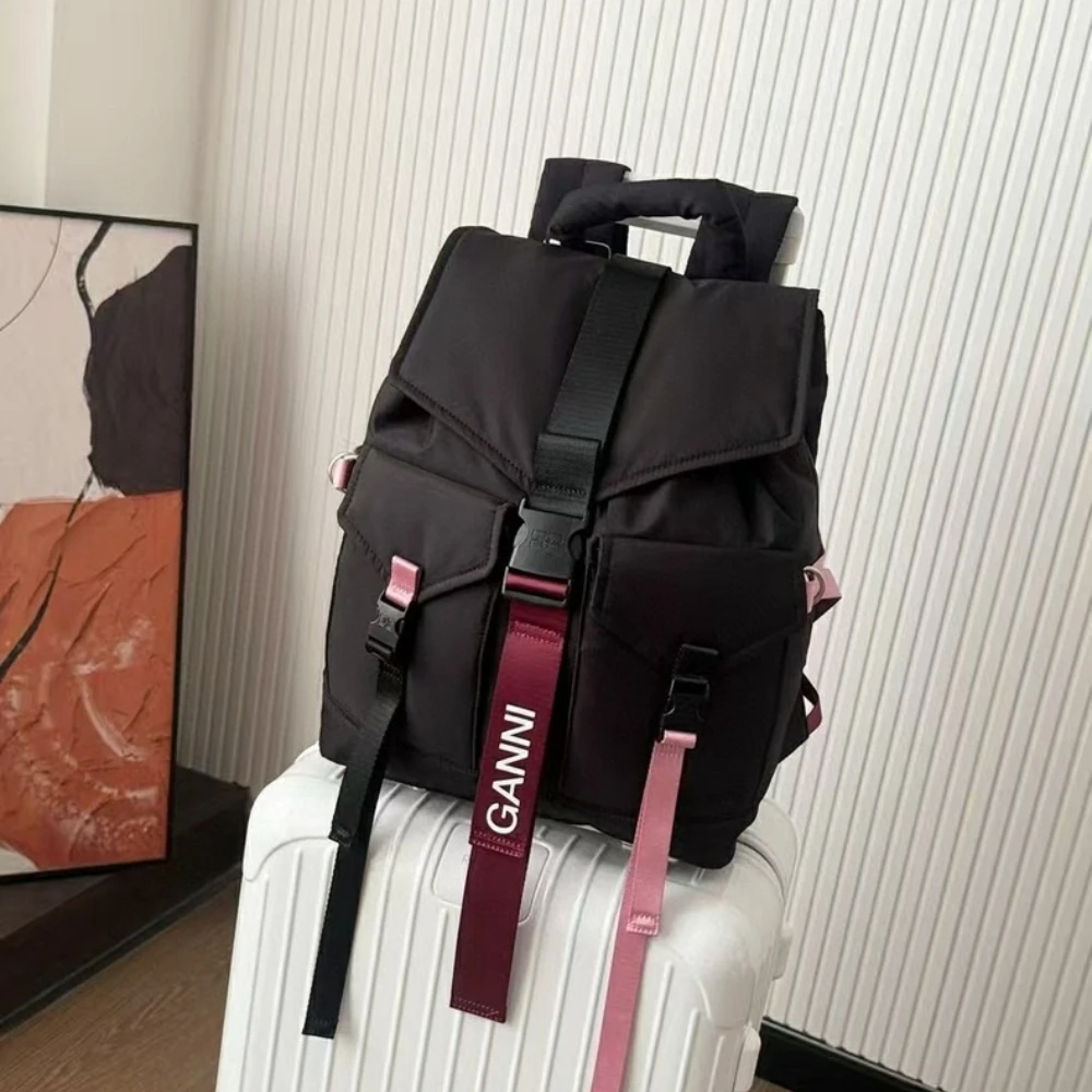 Luxury Re-Tech Backpack Women  - Canvas Backpack Casual recension och pris