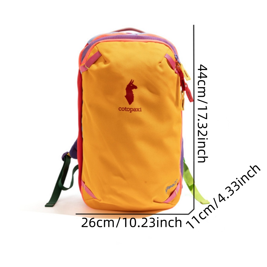 20L Travel Contrast Color Casu - Canvas Backpack Casual recension och pris